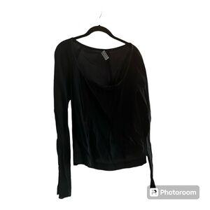 Philosophy di Alberta Ferretti black blouse